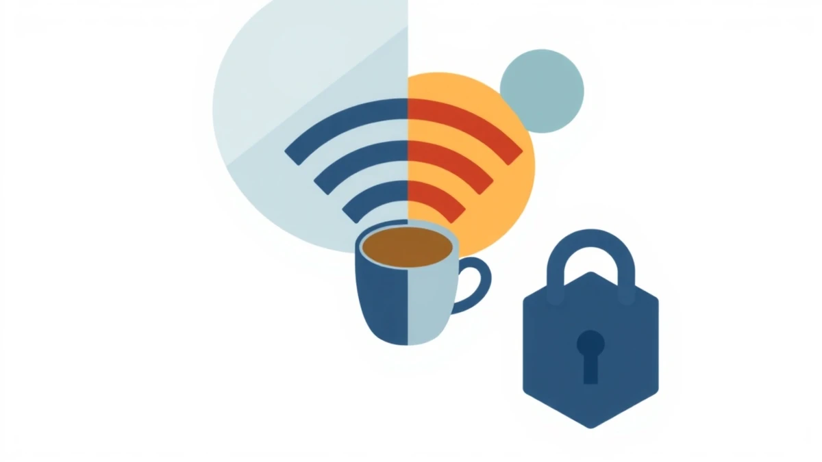 カフェで安全に使う5分設定手順