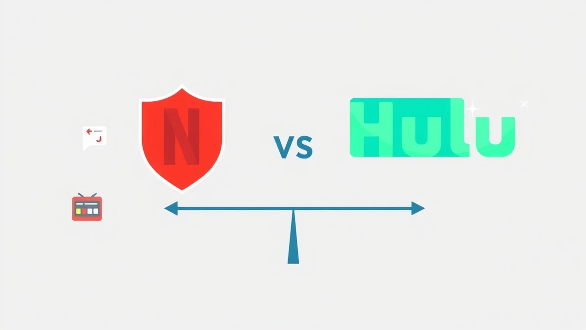 ストリーミング比較：NetflixとHuluの対応状況