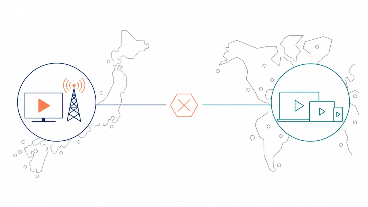 海外から無料地上波をリアルタイム視聴できない理由